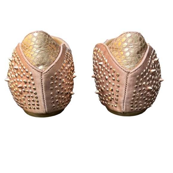 Sam Edelman Jolie Flats Studded Ballerina Rose Gold - Picture 5 of 12